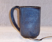 indigo coffee mug